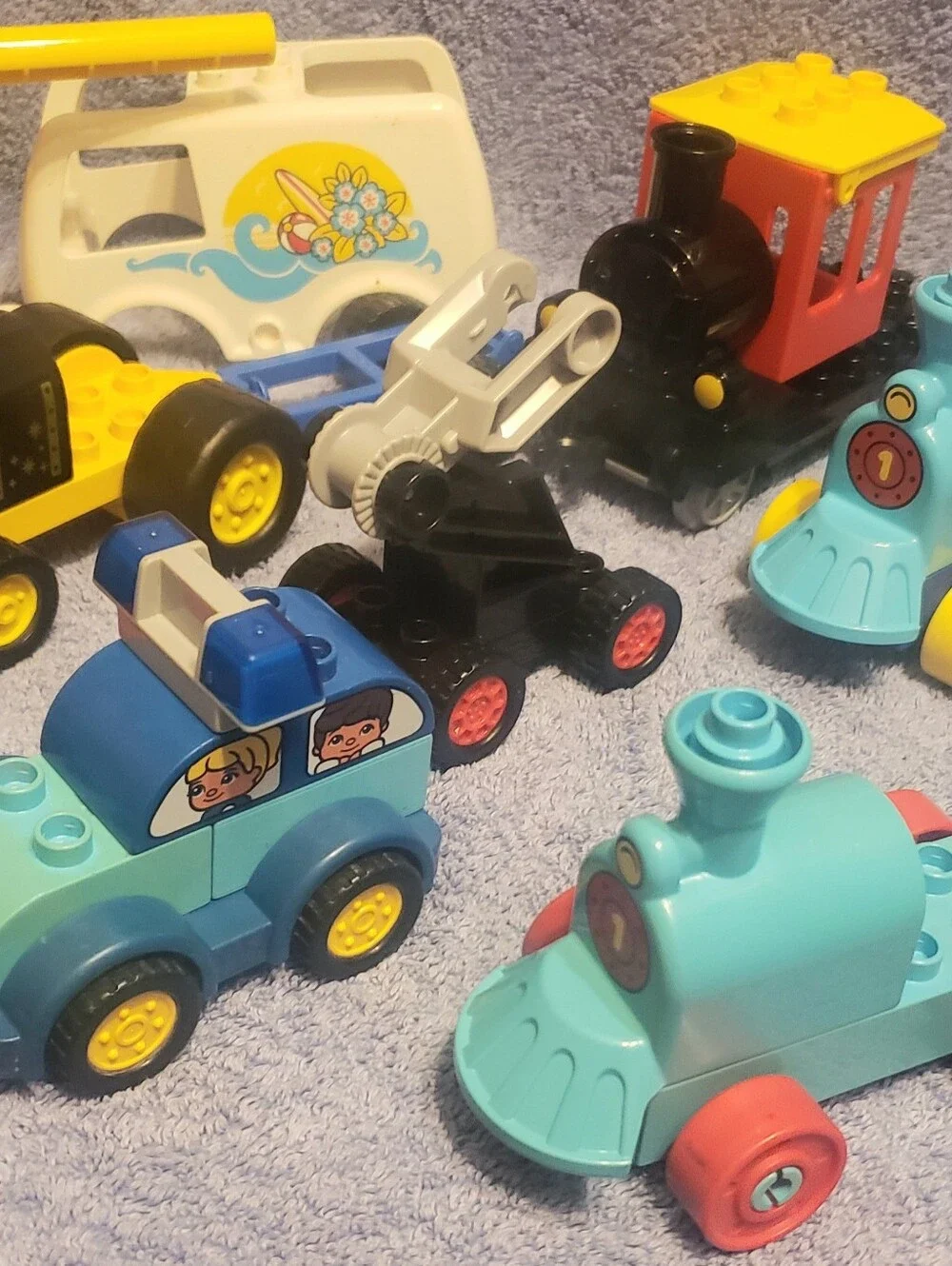 Lego+Lego Duplo Lot Cars Bases Vehicle w/ wheels Parts